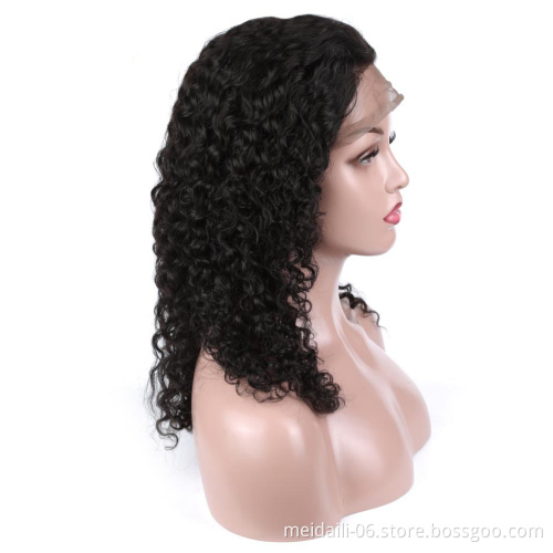 Kinky Curly Wig 13x4 Lace Front Human Hair Wig High For Women Remy Human Hair Lace Front Wigs